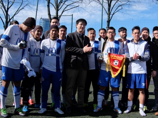 Mulhouse vô địch giải bóng đá sinh viên Việt Nam tại Pháp