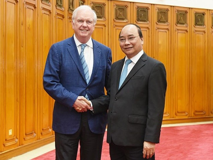 Thủ tướng Nguyễn Xuân Phúc tiếp Giáo sư ĐH Harvard