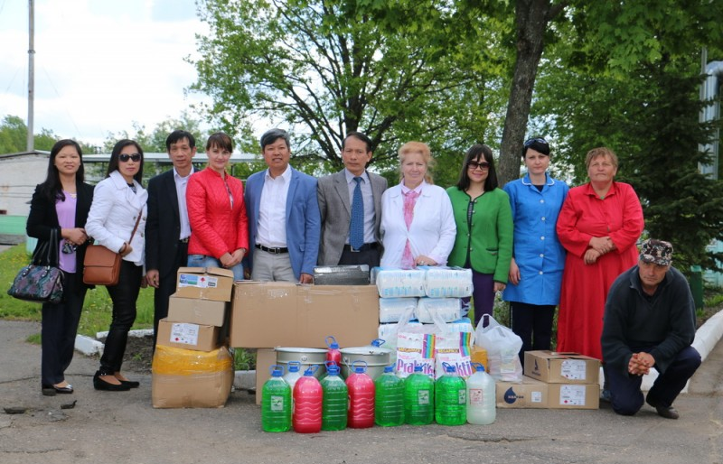 Cộng đồng người Việt làm từ thiện tại Belarus