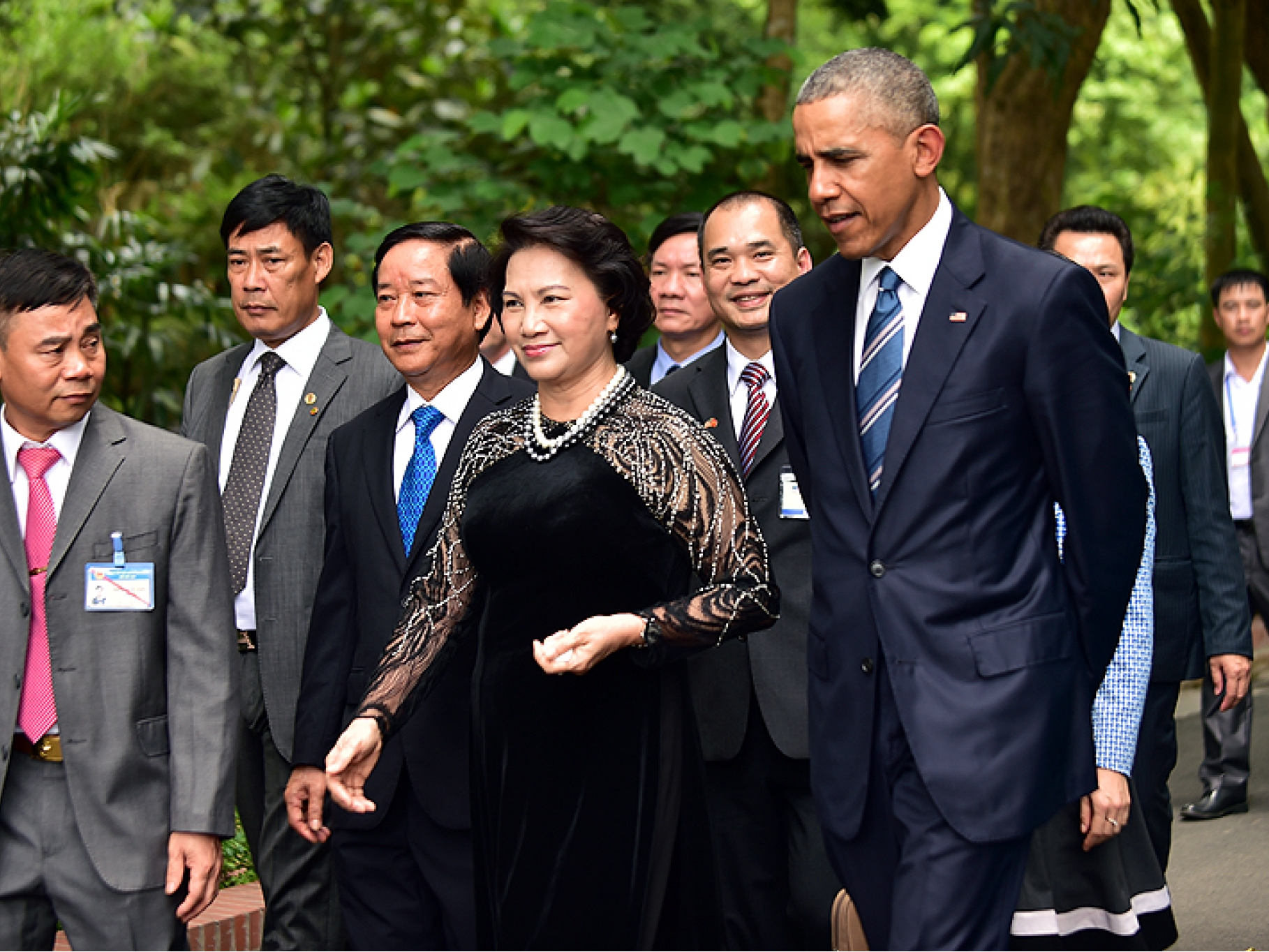 Tổng thống Barack Obama gặp Chủ tịch Quốc hội Nguyễn Thị Kim Ngân