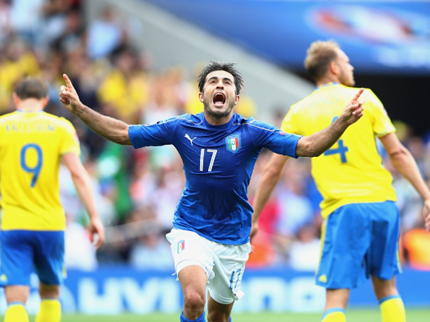 Eder ghi bàn duy nhất giúp ĐT Italy vượt qua vòng bảng