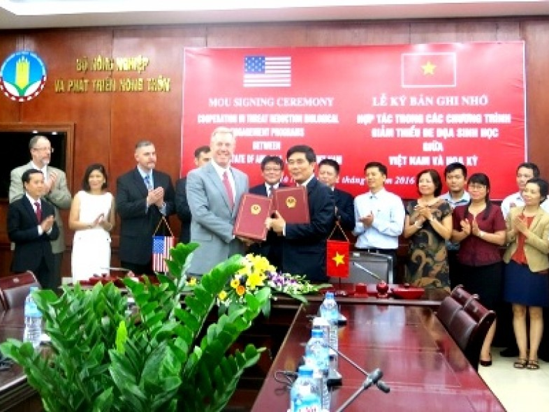 Việt Nam - Hoa Kỳ: Hợp tác hạn chế hiểm họa sinh học