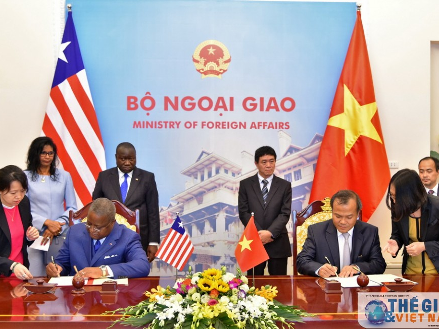 Việt Nam và Liberia thiết lập quan hệ ngoại giao