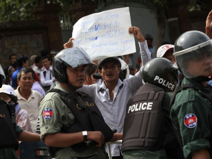 Chính phủ Campuchia bắt giữ 84 người Việt Nam