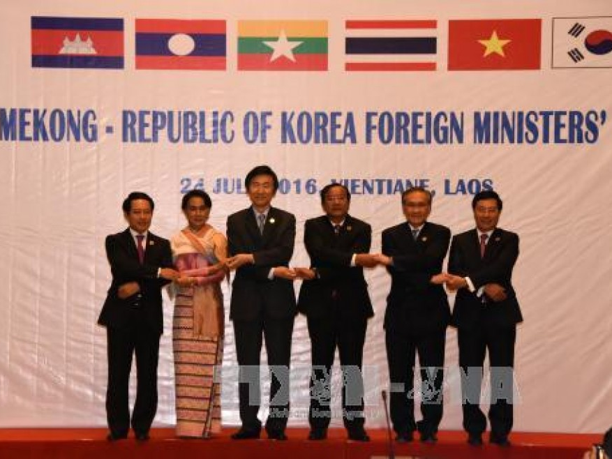 Tăng cường hợp tác giữa các nước sông Mekong với Hàn Quốc, Ấn Độ