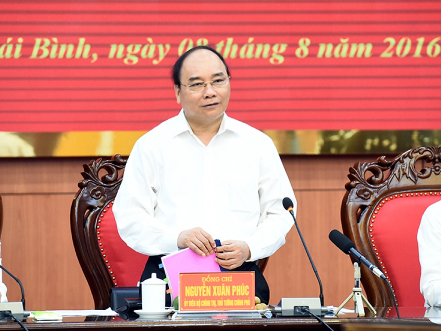 Thủ tướng: Thái Bình phải tăng gấp 3 lần số doanh nghiệp
