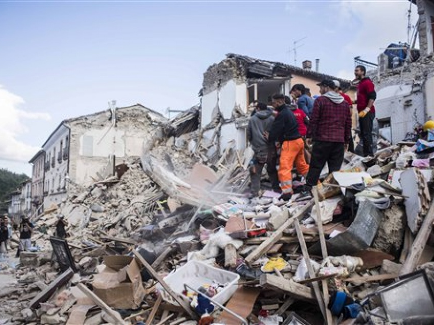 Chưa có thông tin về người Việt gặp nạn trong trận động đất ở Italia