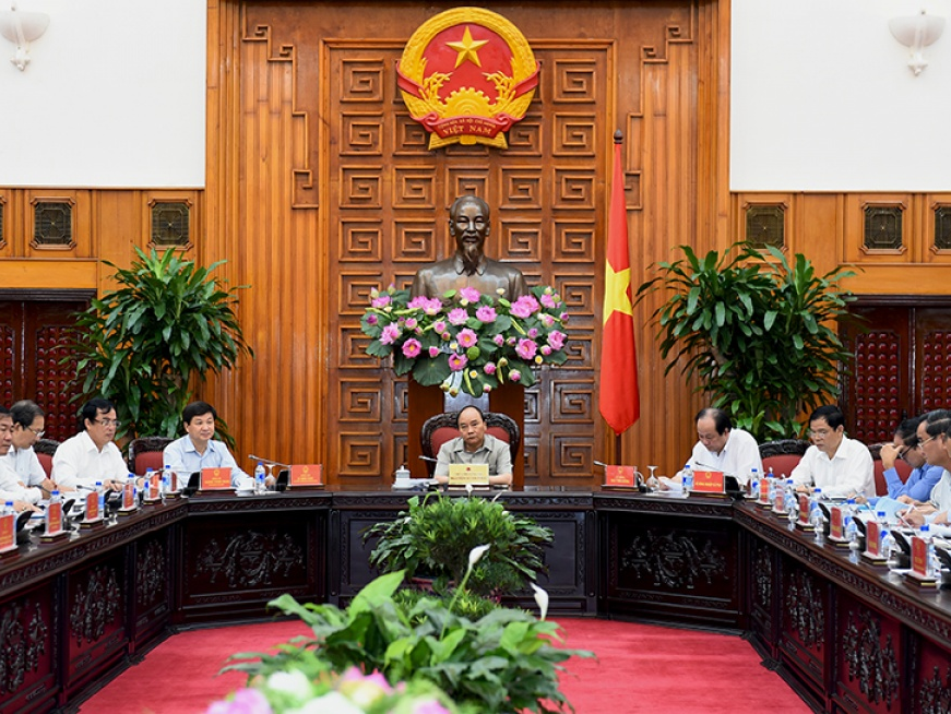 Thủ tướng Nguyễn Xuân Phúc làm việc với lãnh đạo tỉnh Bạc Liêu