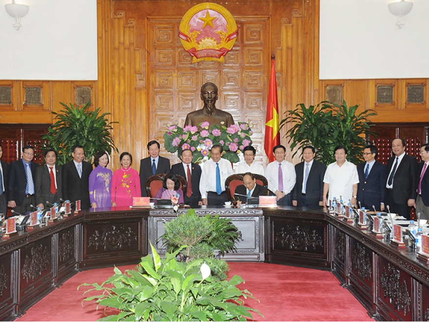 Ban Cán sự Đảng Chính phủ và Dân vận Trung ương ký kết chương trình phối hợp