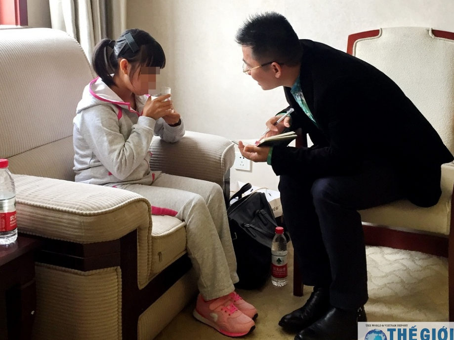 Đại diện TLSQ Việt Nam gặp em gái mang thai ở Trung Quốc