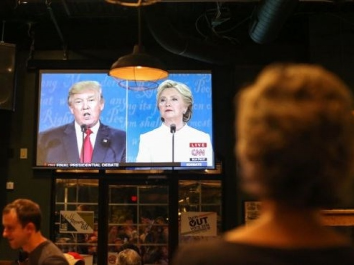Bầu cử Mỹ 2016 suýt phá kỷ lục về số người xem truyền hình