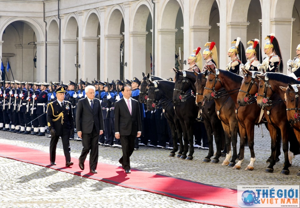 Những kết quả nổi bật trong chuyến thăm Italy của Chủ tịch nước