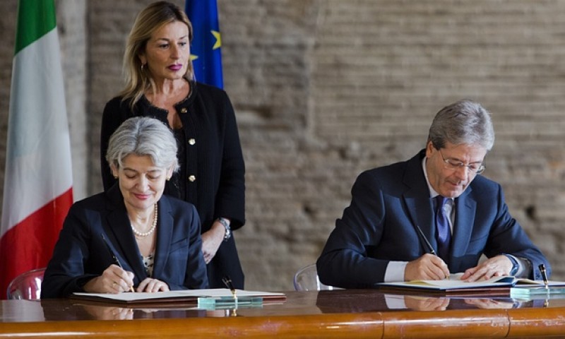 UNESCO và Italy hợp tác ngăn chặn khủng bố bán cổ vật