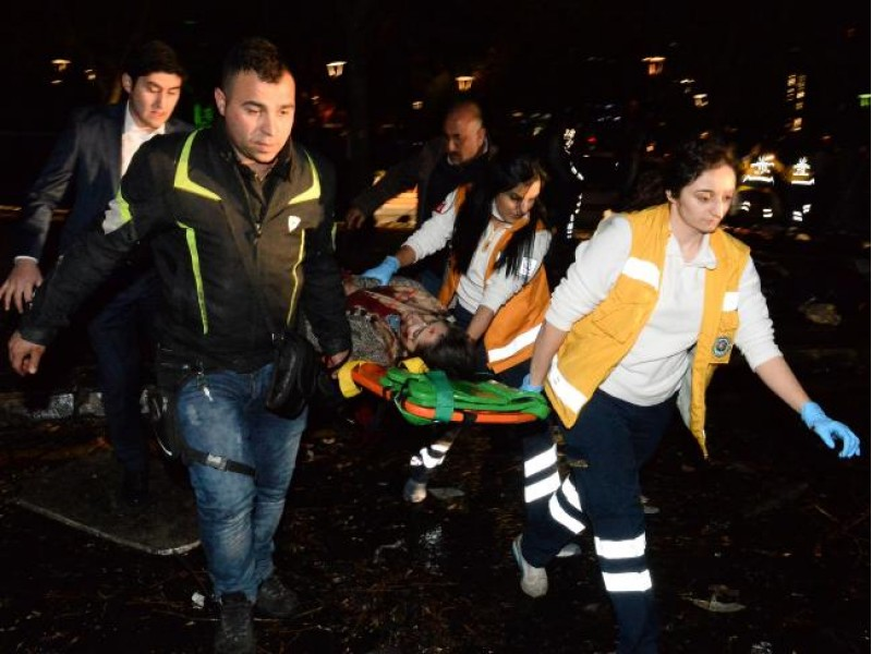 Đánh bom đẫm máu ở thủ đô của Thổ Nhĩ Kỳ