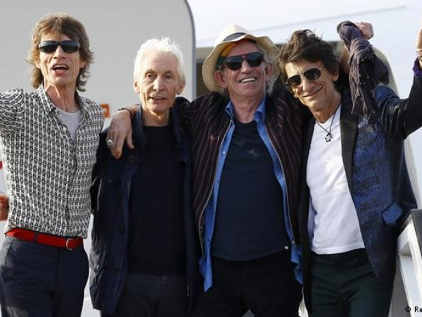 Ban nhạc rock Rolling Stones biểu diễn ở Cuba