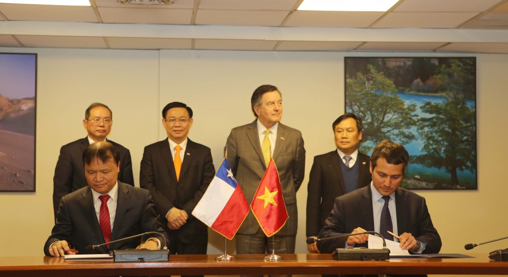 Thúc đẩy hợp tác kinh tế-thương mại Việt Nam và Chile