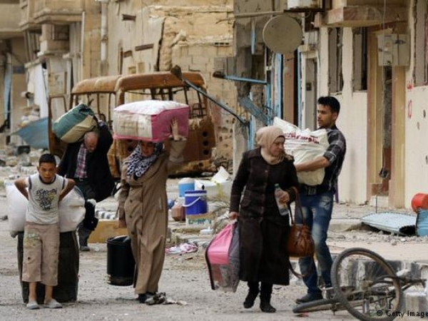 Người Syria trở về Palmyra