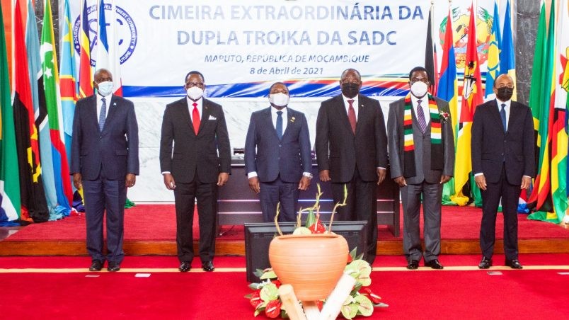 Lãnh đạo các nước thành viên Cộng đồng phát triển miền Nam châu Phi (SADC) đã nhóm họp thượng đỉnh trong ngày 8/4 tại thủ đô Mapotu của Mozambique 