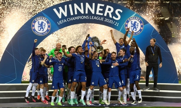 Chelsea đăng quang Champions League lần thứ 2 trong lịch sử câu lạc bộ. (Nguồn: Guardian)