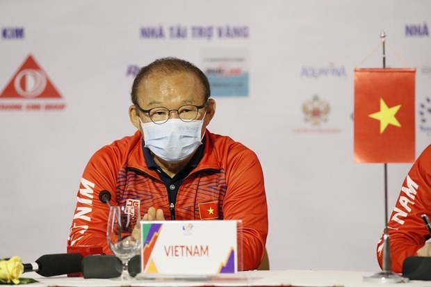 Coach Park Hang-seo of U23 Viet Nam. (Photo: VNA)