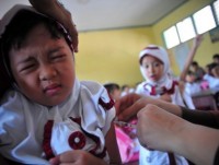 Hàng triệu trẻ em Indonesia có thể bị ảnh hưởng vì vaccine giả