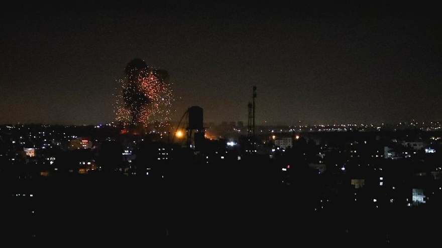 Quân đội Israel không kích Gaza lần thứ hai kể từ khi đạt thỏa thuận ngừng bắn