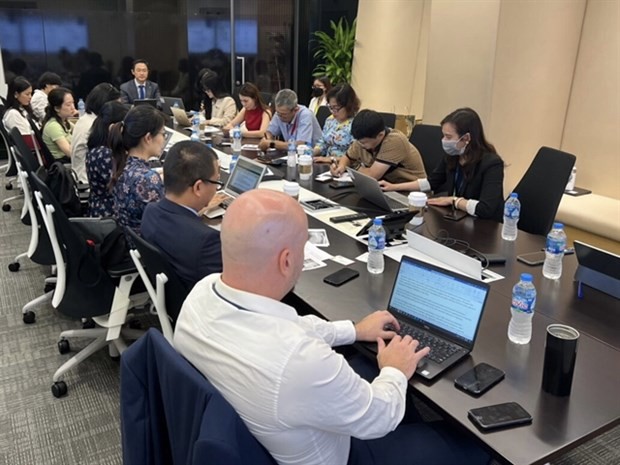 A rountable event to discuss Vietnam’s life insurance market in HCM City on June 7. (Photo: VNS/VNA)