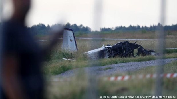 Rơi máy bay chở vận động viên nhảy dù ở Thụy Điển: Nhiều người thương vong