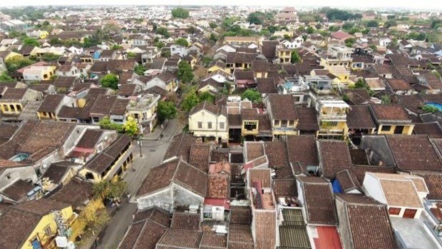 A corner of Hoi An where the exhbition takes place. (Source: hoianrt.vn)