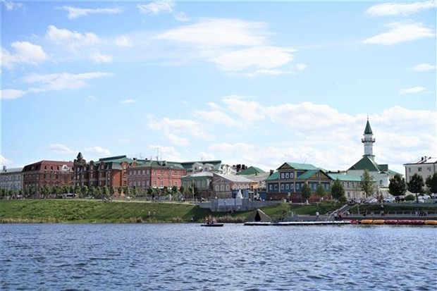 A corner of Russia's Kazan city where the Games is taking place. (Source: VNA)