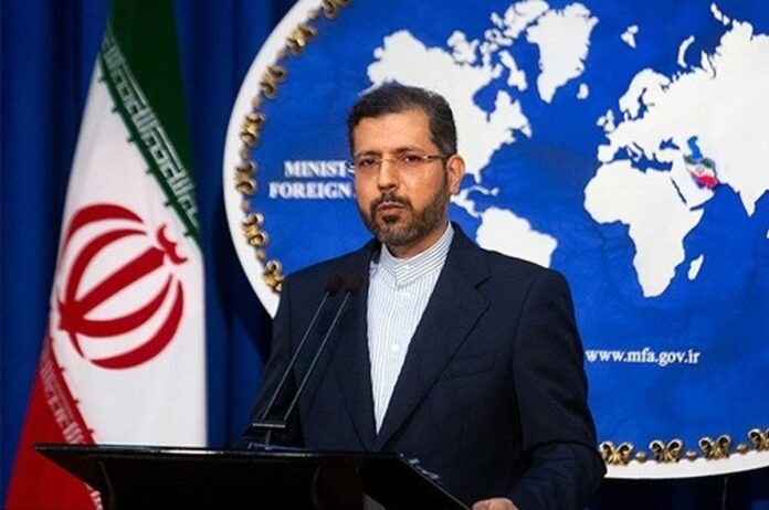 Phát ngôn viên Bộ Ngoại giao Iran Saeed Khatibzadeh. (Nguồn: ifpnews)