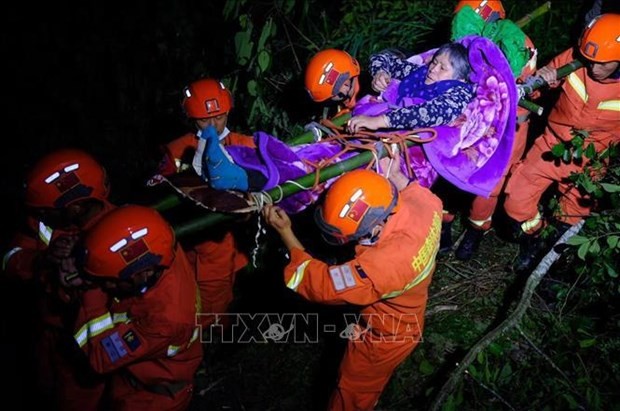 Sympathy to China over severe earthquake