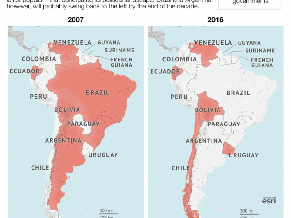 Cánh tả ở Mỹ Latinh: Cơ hội mới, thách thức cũ