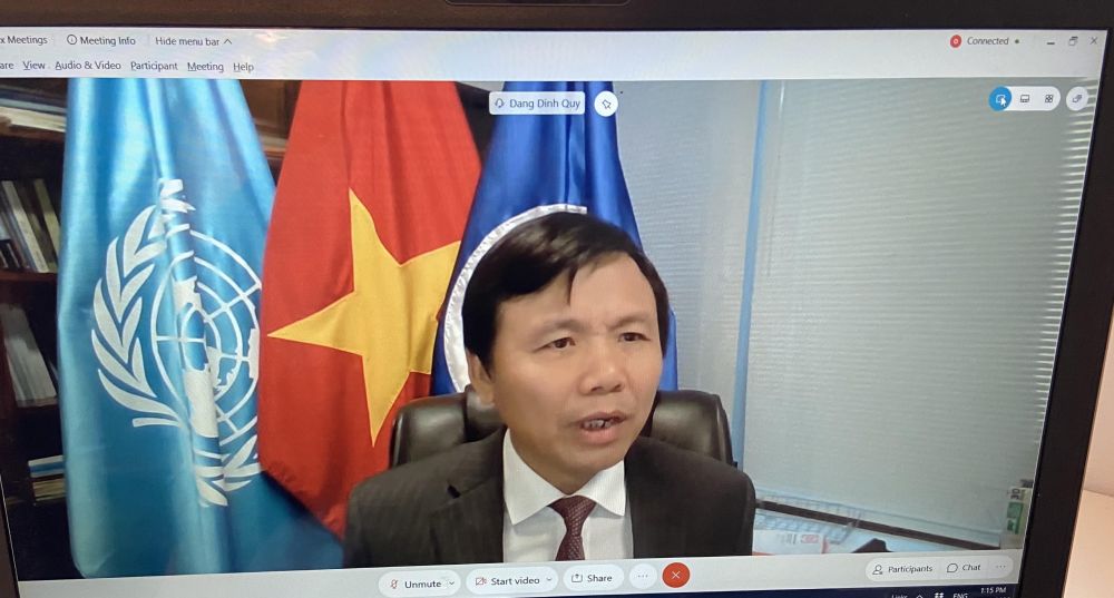 Việt Nam tham gia chủ trì tổ chức Thảo luận về các khía cạnh pháp lý của đại dịch Covid-19