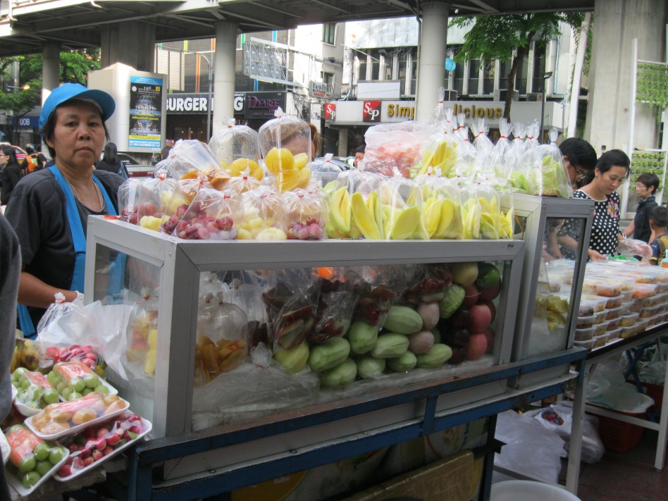 Độc đáo thức ăn đường phố của Thái Lan