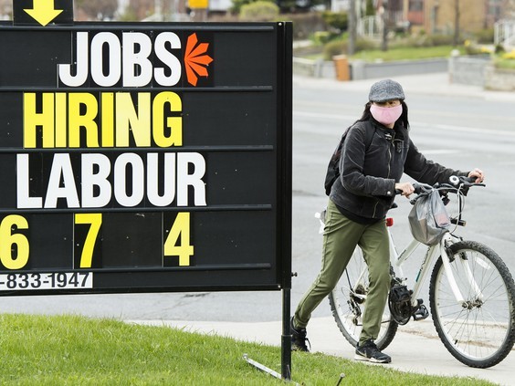 Tỷ lệ thất nghiệp ở nước này trong tháng 10/2021 giảm xuống 6,7%. (Nguồn: Financialpost)