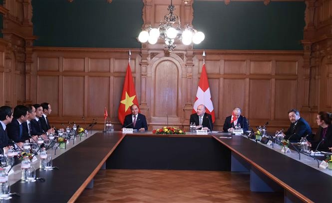 Vietnamese President meets head of Swiss National Council