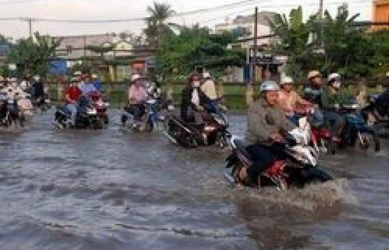 Quản lý rủi ro ngập nước khu vực TP Hồ Chí Minh
