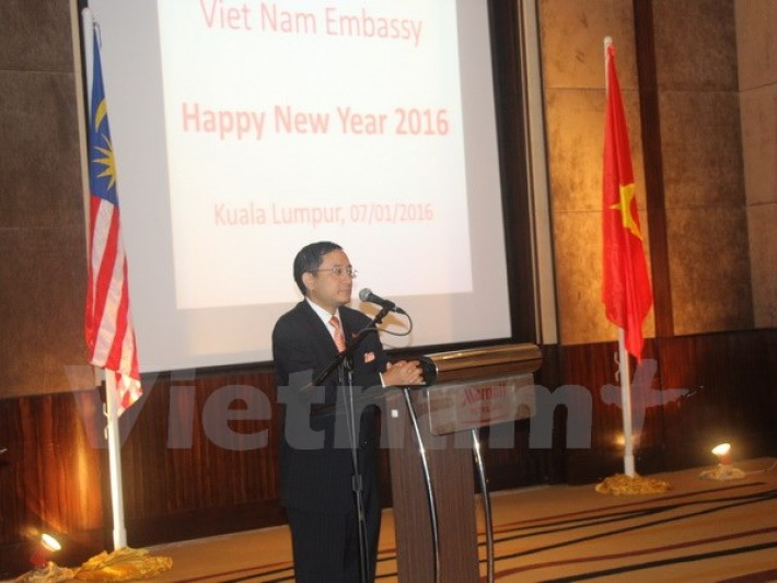 Quan hệ Việt Nam-Malaysia phát triển tích cực trong năm 2015