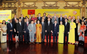 Thành phố Hồ Chí Minh gặp mặt các cơ quan đại diện nước ngoài nhân dịp Xuân Canh Tý