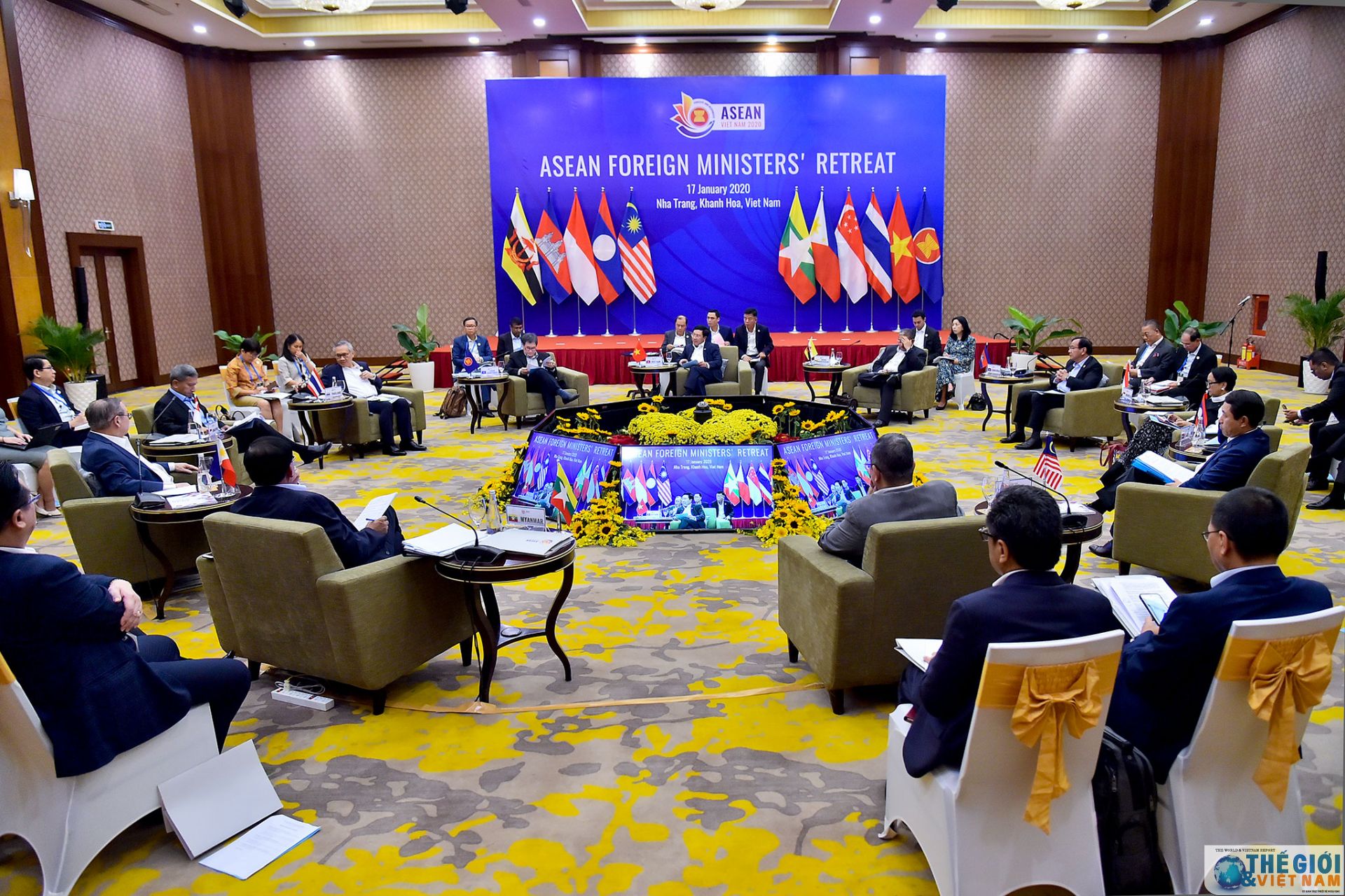 Video toàn cảnh Hội nghị hẹp Bộ trưởng Ngoại giao ASEAN