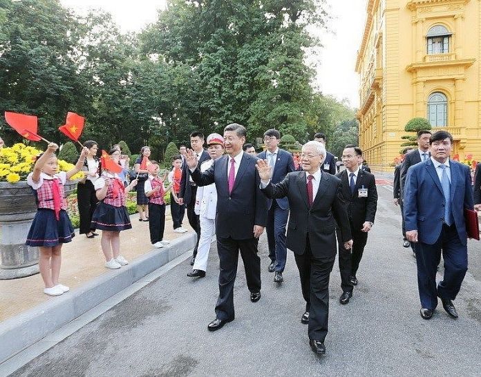 Điện mừng kỷ niệm 70 năm ngày thiết lập quan hệ ngoại giao Việt Nam - Trung Quốc