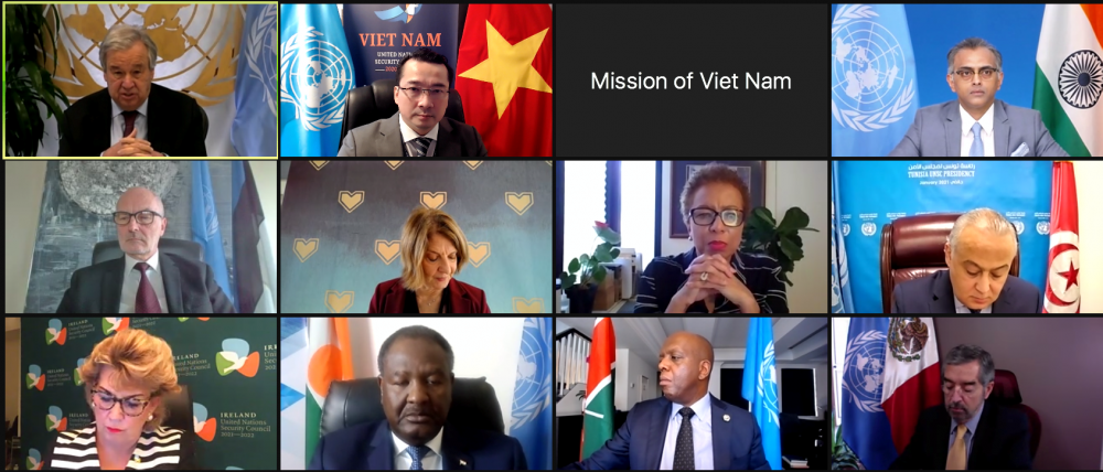 Việt Nam đã chủ trì cuộc trao đổi riêng giữa E10 với Tổng Thư ký LHQ António Guterres