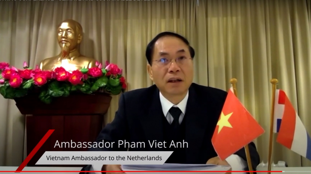 Đại sứ Phạm Việt Anh tham dự Hội nghị trực tuyến về ‘Biến đổi khí hậu và phát triển bền vững: những thách thức về quản trị tại ASEAN và khu vực Châu Á-Thái Bình Dương’