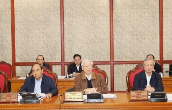 Bộ Chính trị họp cho ý kiến hoàn thiện dự thảo Văn kiện Đại hội XIII của Đảng