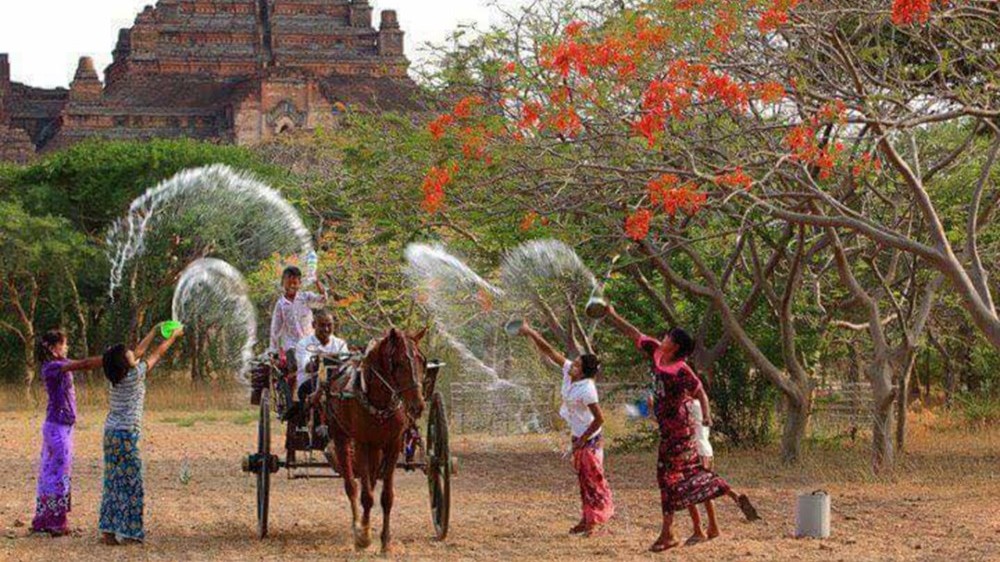 Tết Thingyan không... té nước ở Myanmar