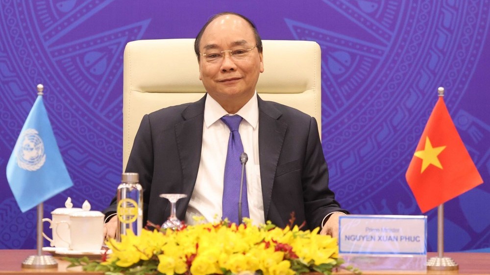 Thủ tướng Nguyễn Xuân Phúc tham dự phiên Thảo luận mở Cấp cao trực tuyến của Hội đồng Bảo an