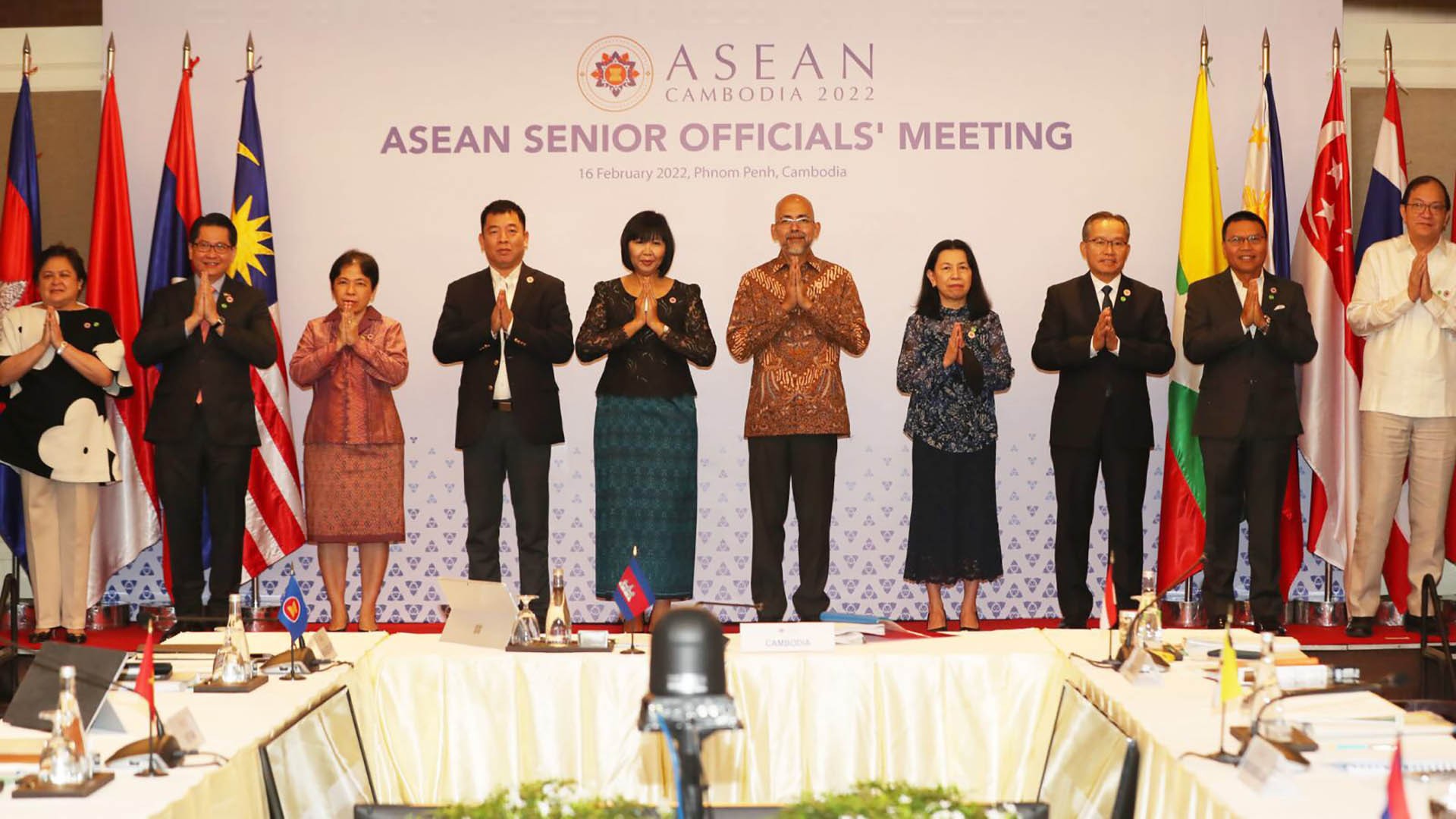 Hội nghị Quan chức cao cấp ASEAN tại Phnom Penh, Campuchia
