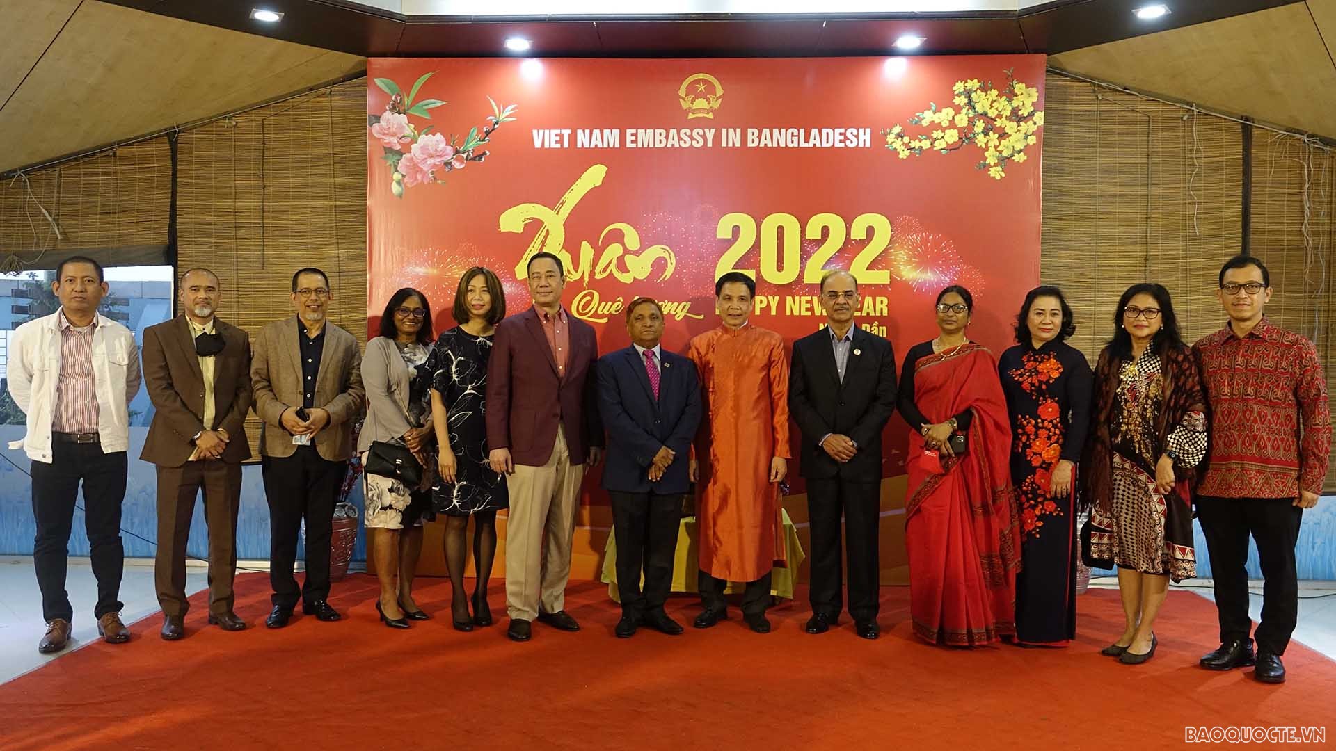 Đại sứ quán Việt Nam tại Bangladesh tổ chức Tết cộng đồng nhân dịp Xuân Nhâm Dần