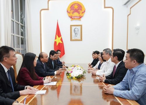 Thủ tướng Nguyễn Xuân Phúc tiếp Tổng Giám đốc Texhong Việt Nam
